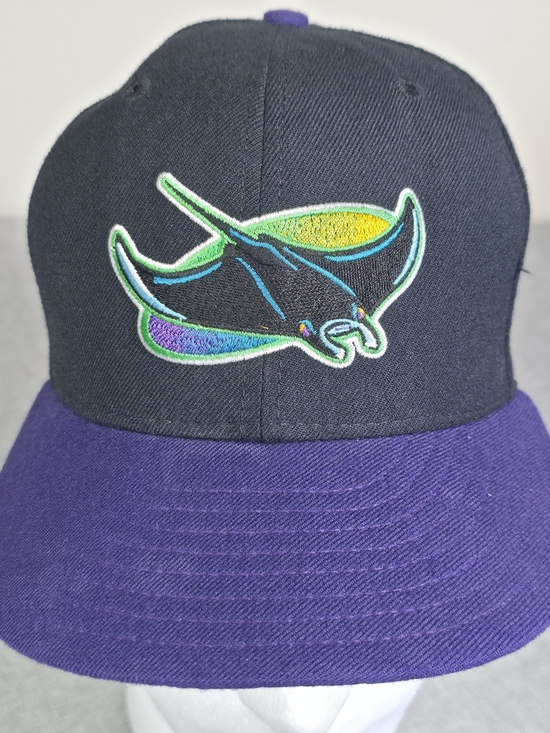 New Era Other - Vintage Tampa Bay Devil Rays New Era 59FIFTY Fitted Hat 6 3/4